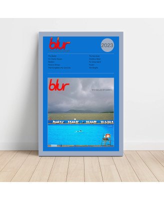 Blur - The Great Escape Fine Art Album Poster - Wall Decor