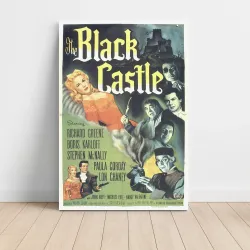 The Black Castle Fine Art 1950's Movie Poster
