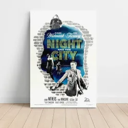 Night and the City Fine Art 1950's Movie Poster