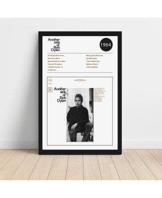 Bob Dylan Another Side Of Revisited Fine Art Album Poster
