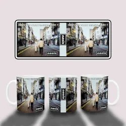 Oasis Whats the Story Morning Glory Album Cover Mug - Home Decor