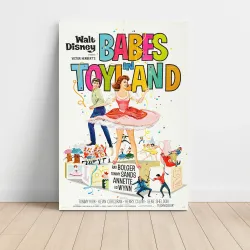 Babes in Toyland Fine Art 1960's Movie Poster