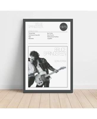 Bruce Springsteen – Born To Run Fine Art Album Poster