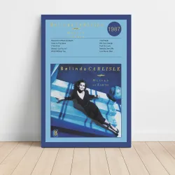 Belinda Carlisle – Heaven On Earth Fine Art Album Poster