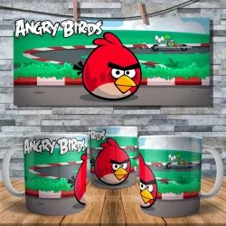 Angry Birds Video Gaming Mug 5 - Fun for Gamers!
