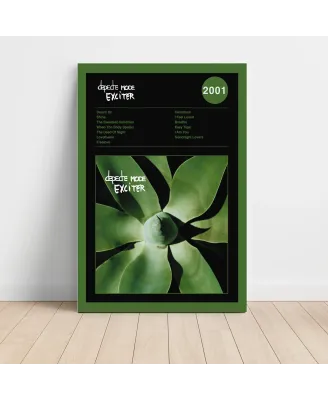 Depeche Mode – Exciter Fine Art Album Poster - Music Wall Decor