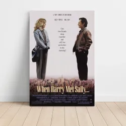 When Harry Met Sally 1980's Fine Art Movie Poster