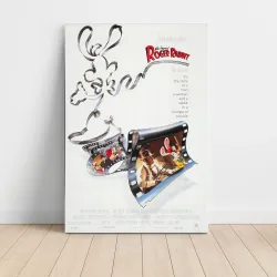 Who Framed Roger Rabbit 1980's Fine Art Movie Poster