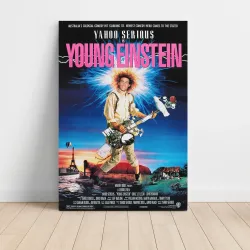 Young Einstein 1980's Movie Poster - Fine Art Print