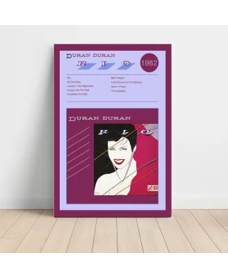 Duran Duran - Rio Fine Art Album Poster | Music Wall Art
